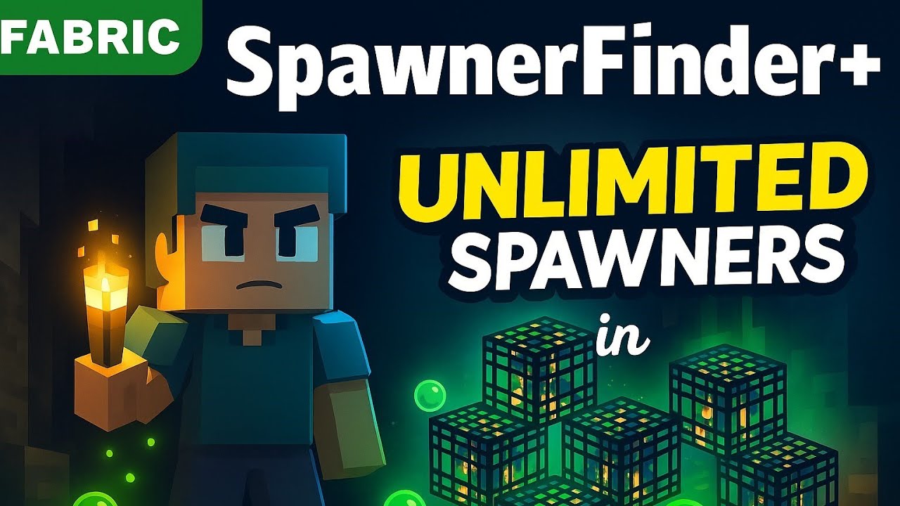 This Mod Shows You Every Spawner in Minecraft! 🔥 (SpawnerFinder+ Fabric 1.21)