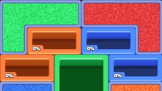 Color Sand : Fill The Blocks Level 85 Walkthrough Solution