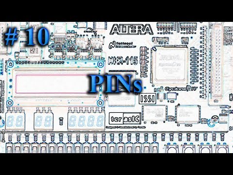 Quartus II - подключение ПИНов к проекту