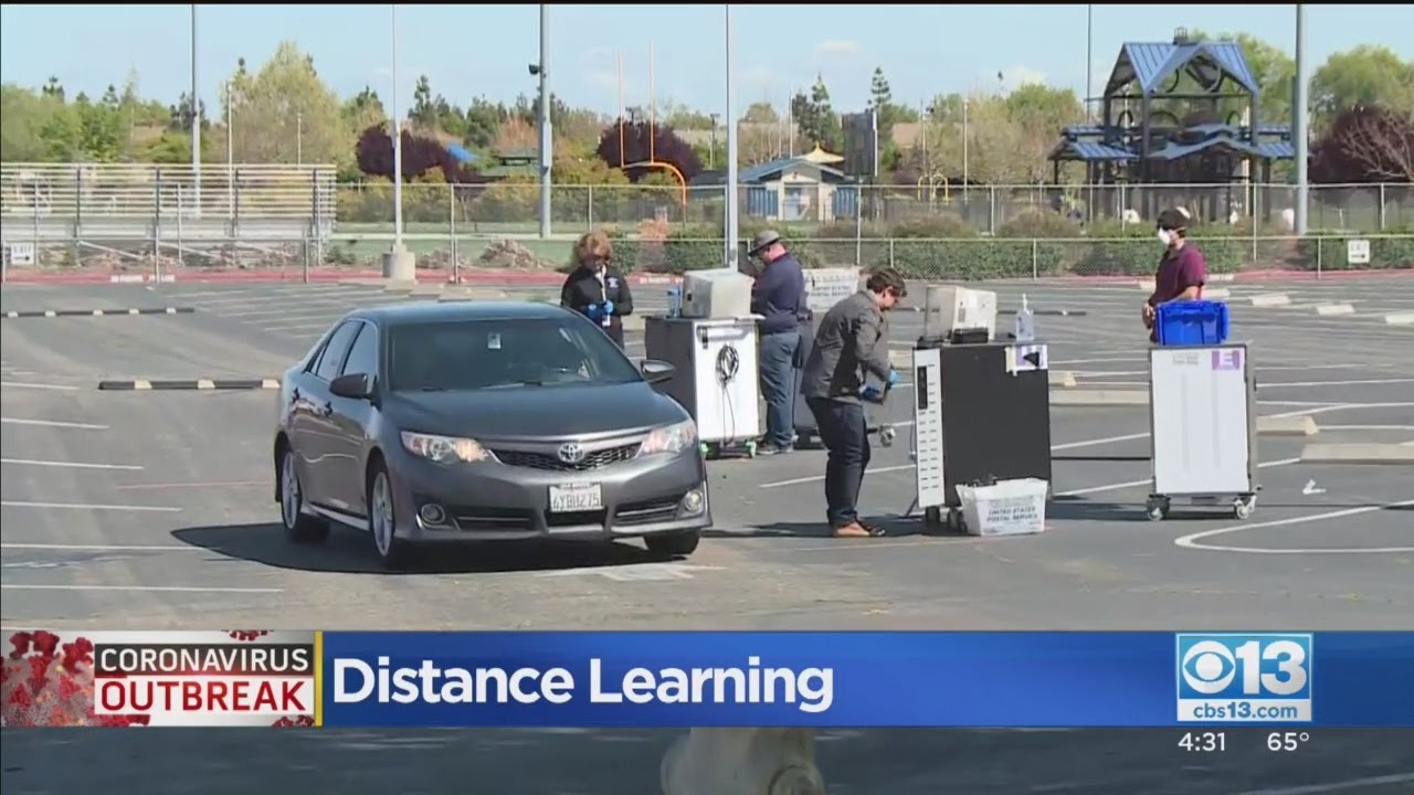 Districts Prep For Distance Learning - YouTube