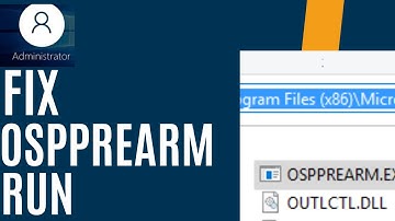 Fix Ospprearm Run As Administrator Not Working