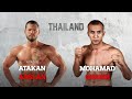 Atakan Arslan vs Mohamad Ghaedi 3 × 5 Full Muay Thai Avatar Atakan