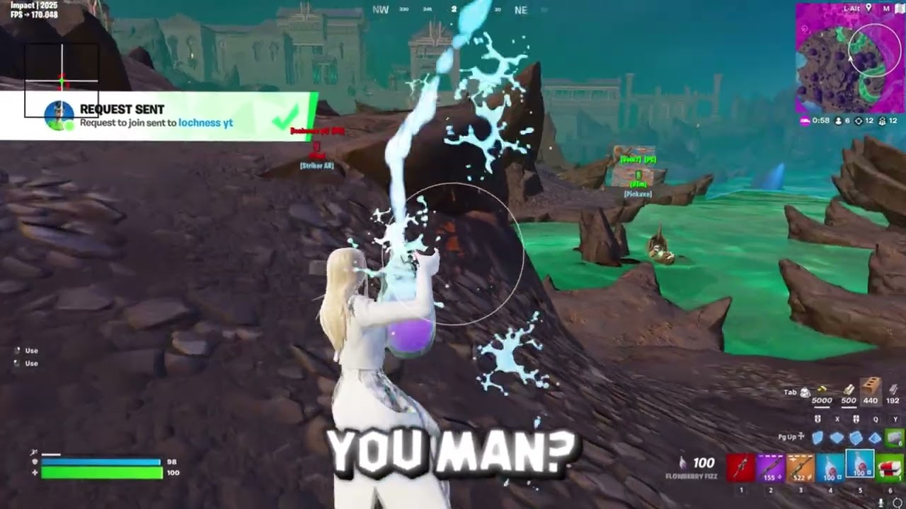 Trial edit for Fortnite creator 