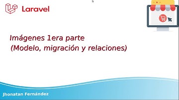 26 Imágenes 1era parte Modelo, migración y relaciones  - Creando tienda online Laravel 6