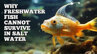 MENGAPA IKAN AIR TAWAR TIDAK BISA BERTAHAN HIDUP DI AIR ASIN