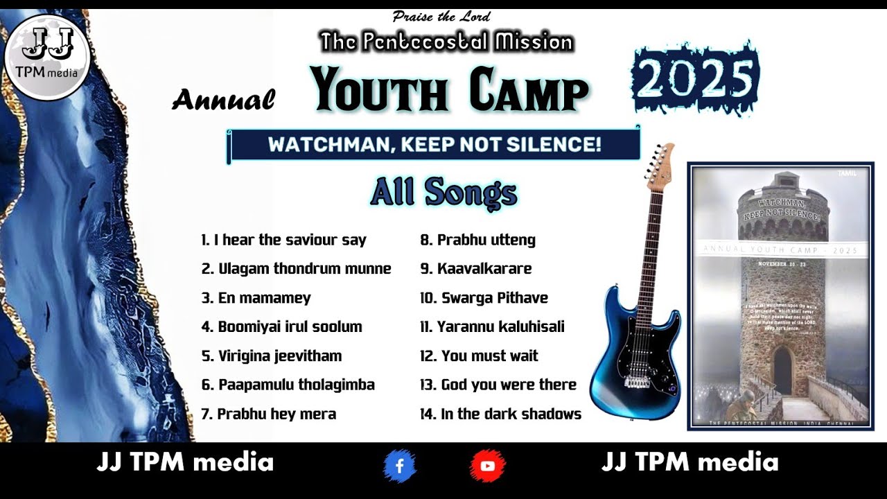 TPM 2025 Youth Camp Songs 🎸 | 2025 Annual YOUTH CAMP 🌏 | JJ TPM media ...