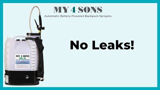 Getting Rid of Leaks With MY4SONS