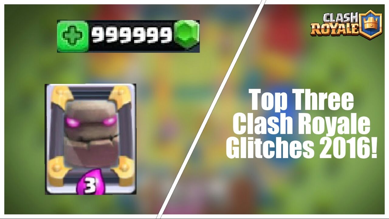 TOP 3 GLITCHES IN CLASH ROYALE AWESOME GLITCHES AND BUGS IN CLASH