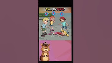 who is the culprit #riddlejourney #animation #commonsenseriddles #quiz #cartoon