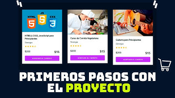 Primeros pasos con el Proyecto - Carrito de Compras con Javascript (Parte 2) ⚡