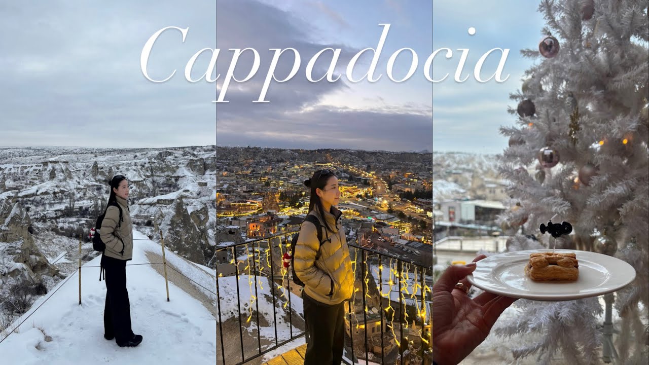 🇹🇷 튀르키예 여행 ep2. 카파도키아 | 해외에서 생일보내기. 벌룬투어 대신 그린투어. 겨울 튀르키예. 괴레메 마을.