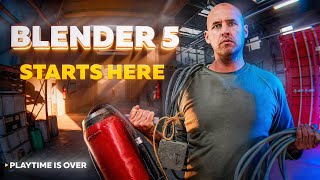 Blender 5 Beginner Tutorial - Part 3 - Building the Factory Hall