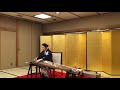 箏弾き語り「時代」/Singing "The era" playing with koto