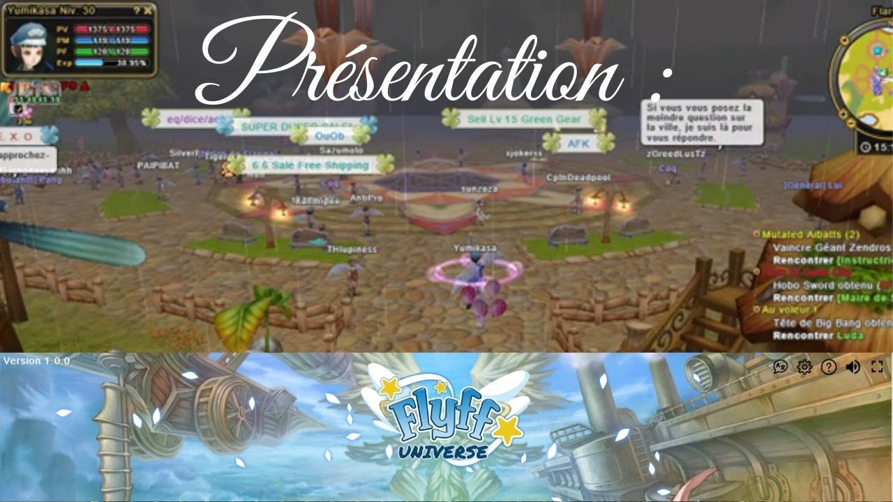 Flyff Universe : Nouveau Serveur Présentation !! [FR]