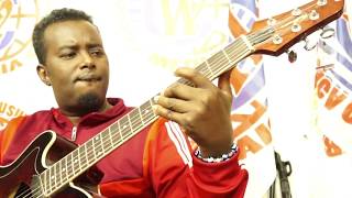 Dahir Alasow Playing Guiter Sola Africa Korea and Eu Style