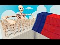 200x SKELETON + 1x GIANT vs EVERY GOD Totally Accurate Battle Simulator TABS