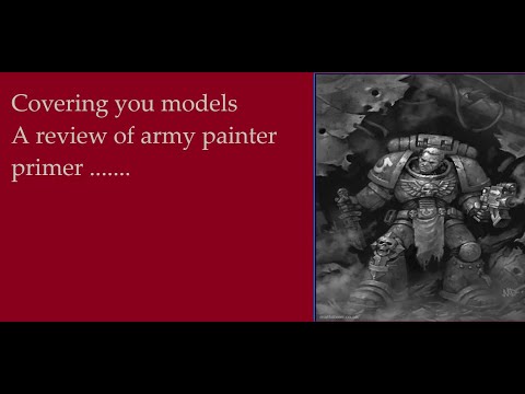 Army Painter Air Series Gray Primer- Review and comparison