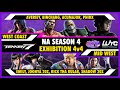 ICFC NA Season 4 Exhibition 4v4: West Coast vs Mid West【Tekken 7 4.22】
