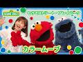 ゲーム✨｜🕺💃カラームーブ🎨｜セサミストリート・プレイパーク🎡 ｜日本オリジナル