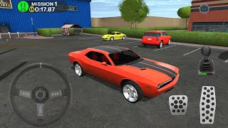 Araba Otopark etme Simulator oyunu  Shopping Mal Parking Lot  Android Gameplay