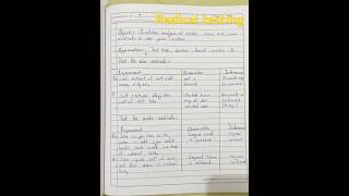 # acidic #basic #rare. Redicals testing…….step by step …………. …………..Qualitative analysis 🧪🧪🧪🧪🧪