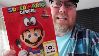 SUPER MARIO CEREAL Unboxing + Amiibo Testing