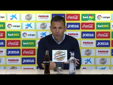 Rueda de prensa Villarreal CF vs D. Alavés - Rueda de prensa Villarreal CF vs D. Alavés