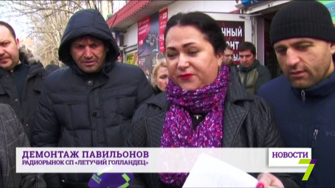 На одесском радиорынке снова пытались снести павильоны