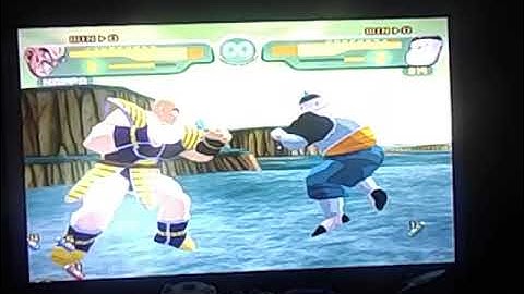 Dragon Ball Z Budokai(Gamecube)-Nappa vs Android 19 III