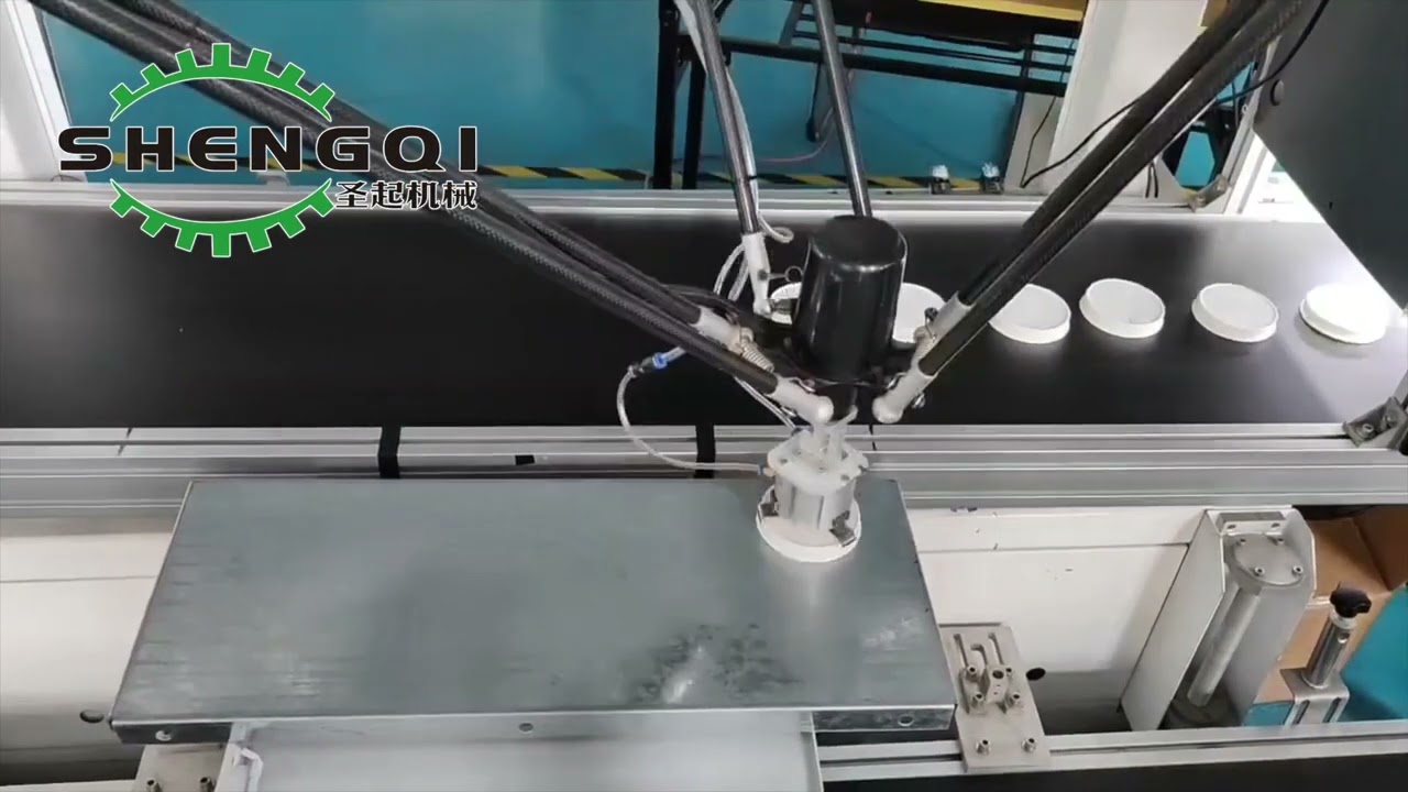 6 高速自动分拣机器人 并联分拣机械手High-speed automatic sorting robot