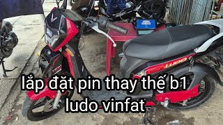 Battery replacement and installation for B1 battery in Ludo VinFast electric scooter | Thien Phat...