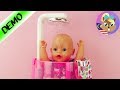 Baby Born MANDI dalam RAIN SHOWER | Seronok mandi dengan Baby Born & Sister | Zapf Creation