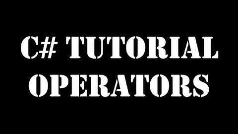 C#  Console Application Part -3   :  c# operator example