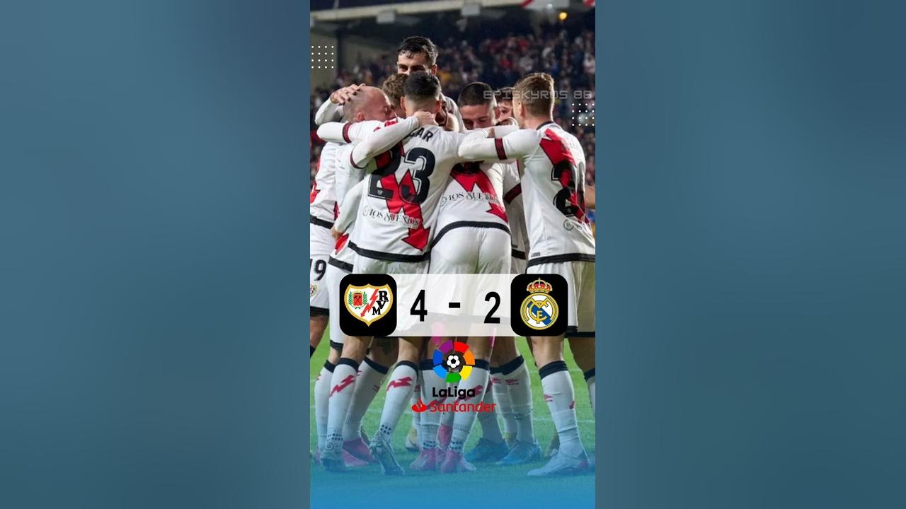 Match Reports Rayo Vallecano vs Real Madrid LaLiga today 2022/23