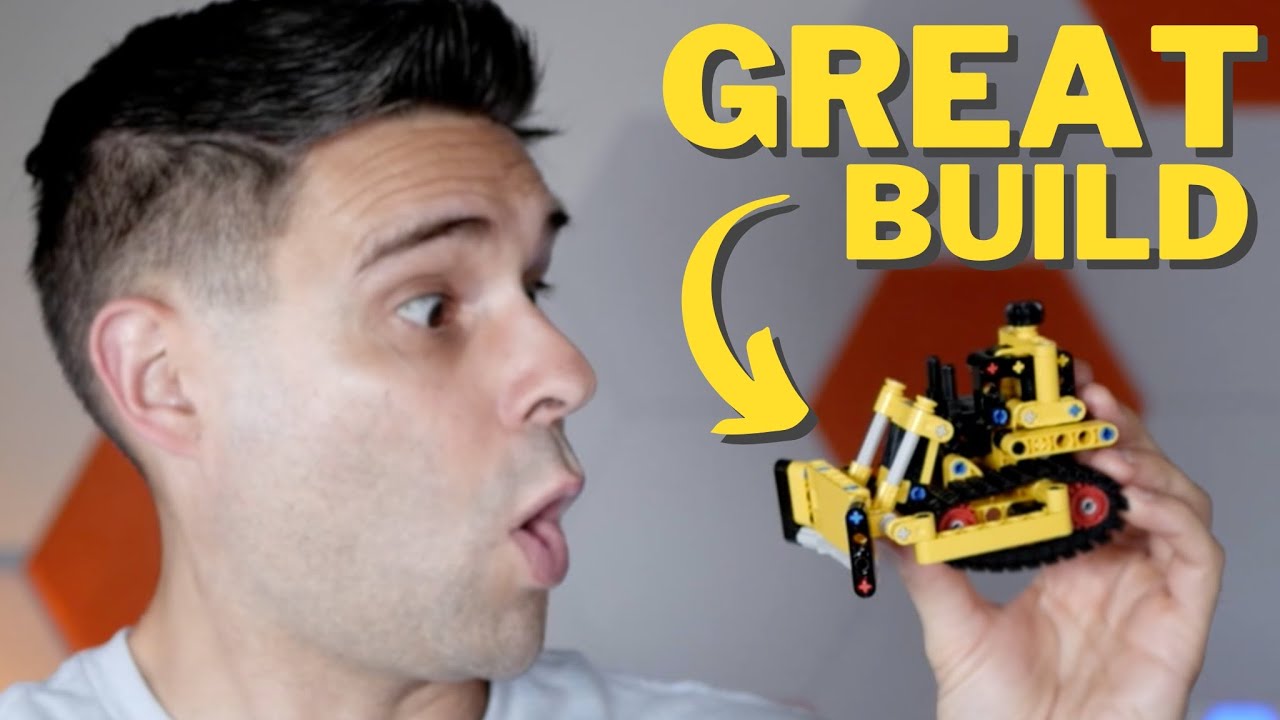 LEGO Technic Heavy-Duty Bulldozer 42163 Review - YouTube