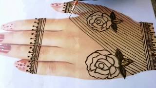 Henna Lace Glove Design Net Gloves Mehendi Designs Henna18