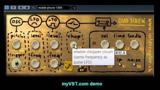 Dub Siren - Free VST - myVST Demo