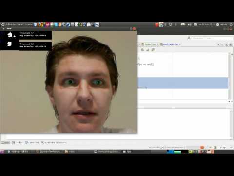 Eyetracking with adaptive thresholding