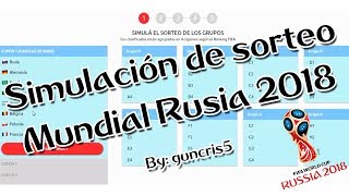 Simulación Sorteo Mundial Rusia 2018 | ¿Brasil eliminado? | ¿Argentina subcampeona?