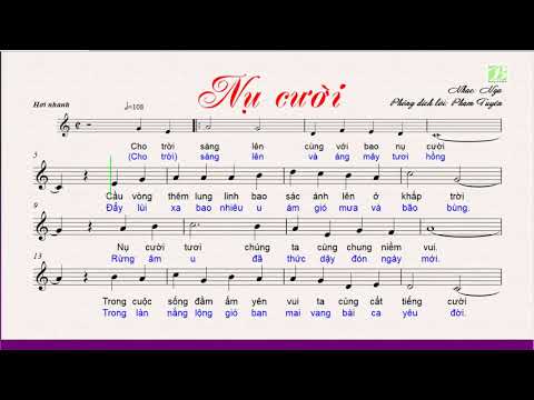 Video Bài hát Nụ Cười Lớp 9 - youtube