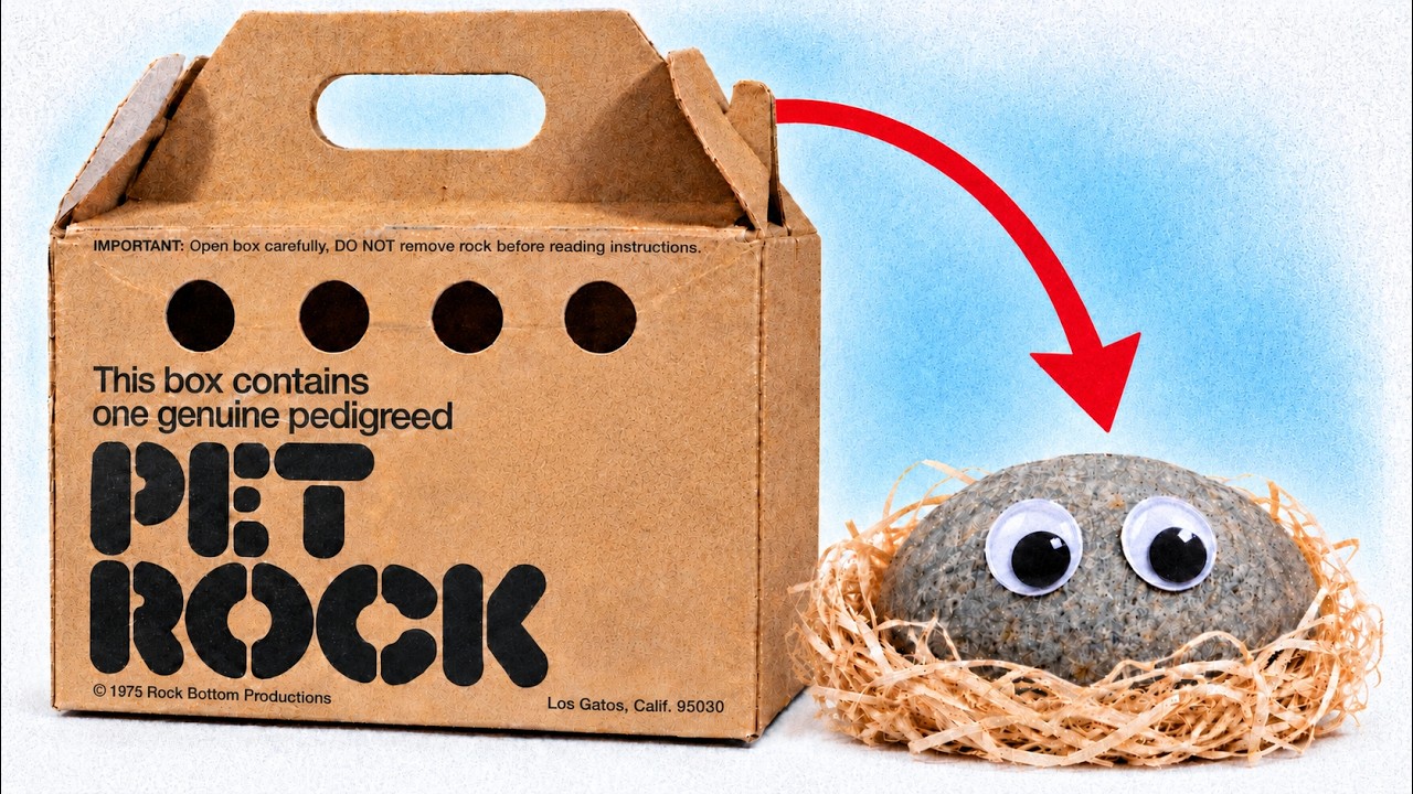 Why 1.5 Million People Bought Pet Rocks