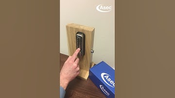 Asec Digilock AS3300 Series on-door code change