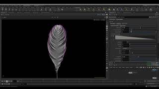[2019 HDA] Houdini Feather: RND 1.0  feather procedural Profile