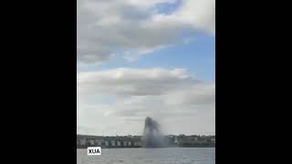 Шесть ракет HIMARS упали в районе Антоновского моста, всего по Херсону ВСУ выпустили 18