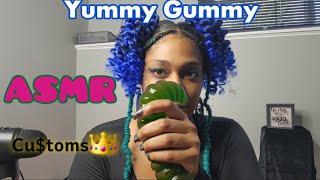 Gaint Gummy Worm| Nibbles & Chews ASMR