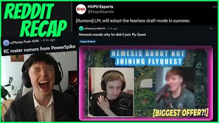 KC's Rumoured New Roster, LPL Potentially Getting Fearless Draft & Caedrel's Advice To Dantes' Team