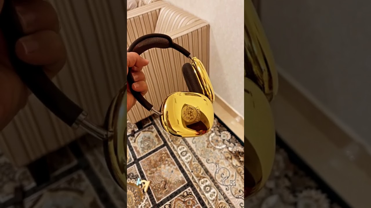 GOLD HEADPHONES 😍 - Unboxing Shorts