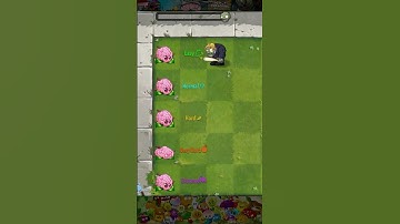 PvZ2 - New BrainStem plant Vs Level of Gargantuar #Shorts #pvz #pvz2