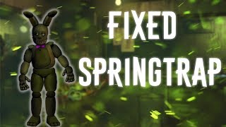 [FNAF | Speed Edit] Making Fixed Springtrap