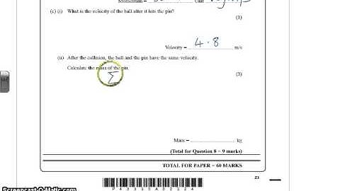 IGCSE Phy Jan 2013 Paper 2, Q8
